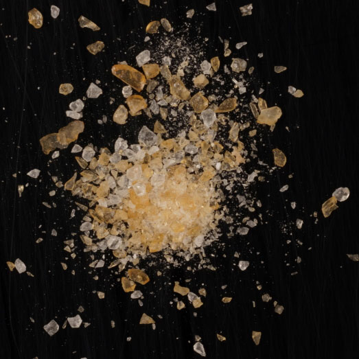 Kristalle ohne psychoaktiven Wirkstoff, erworben als Methamphetamin, 06.02.2024 (Berlin)