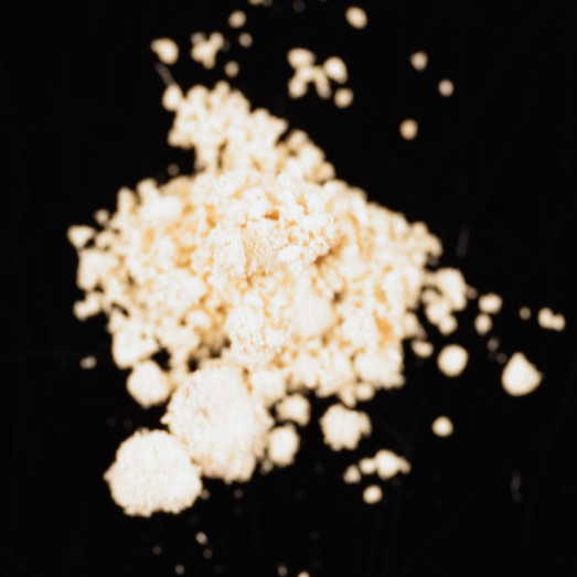 3,4-MDPHP (Monkey Dust), verunreinigt mit einer unbekannten Substanz und unlöslichen Bestandteilen, erworben als 
